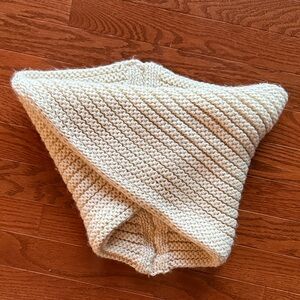 Calvin Klein Cream Knit Accessory